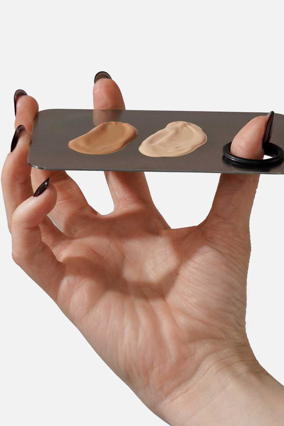 Palette e spatola in acciaio per miscelare make-up - MAKE ARTIST - Image 3