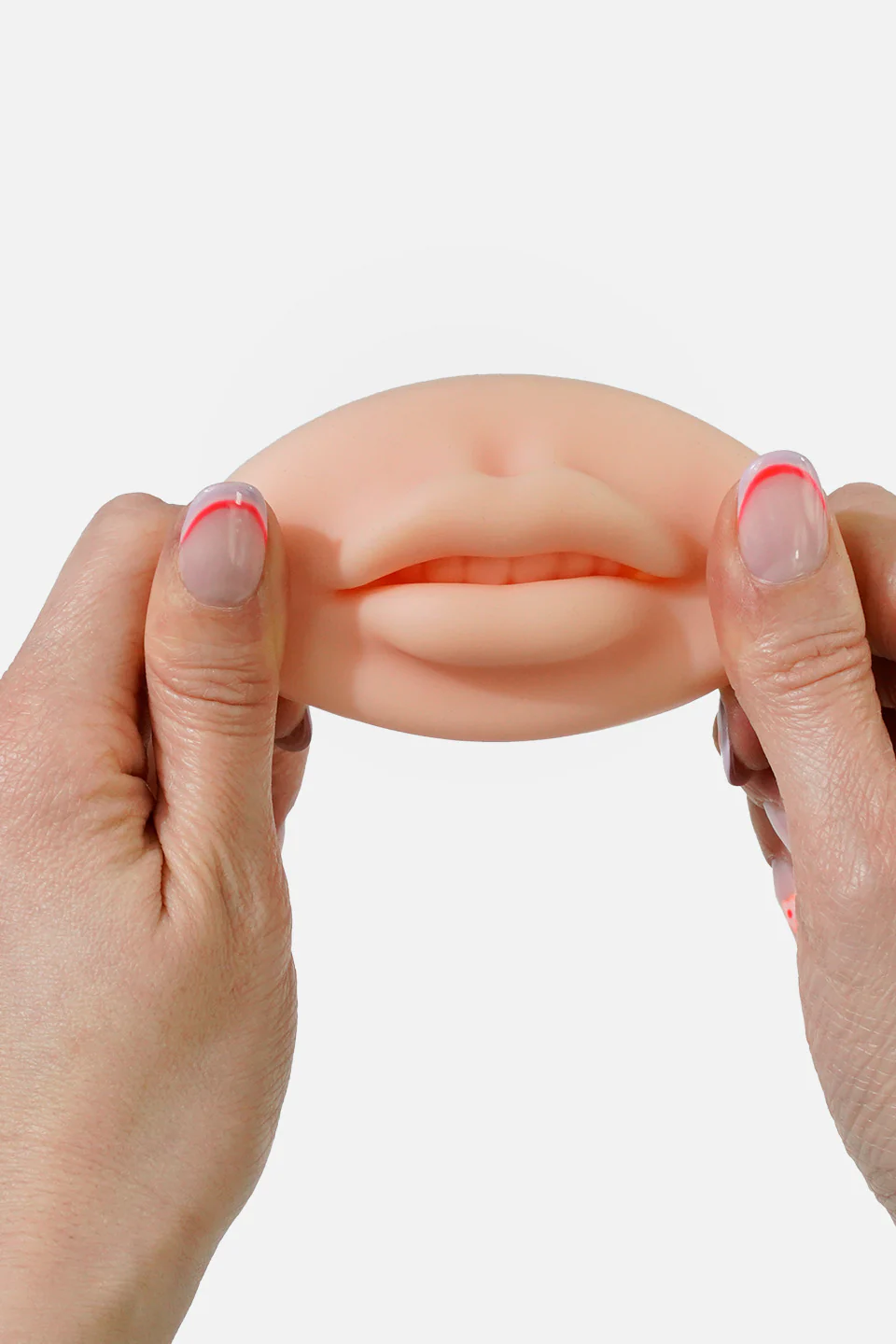 Labbra in pelle sintetica per esercitazioni make-up - Image 3