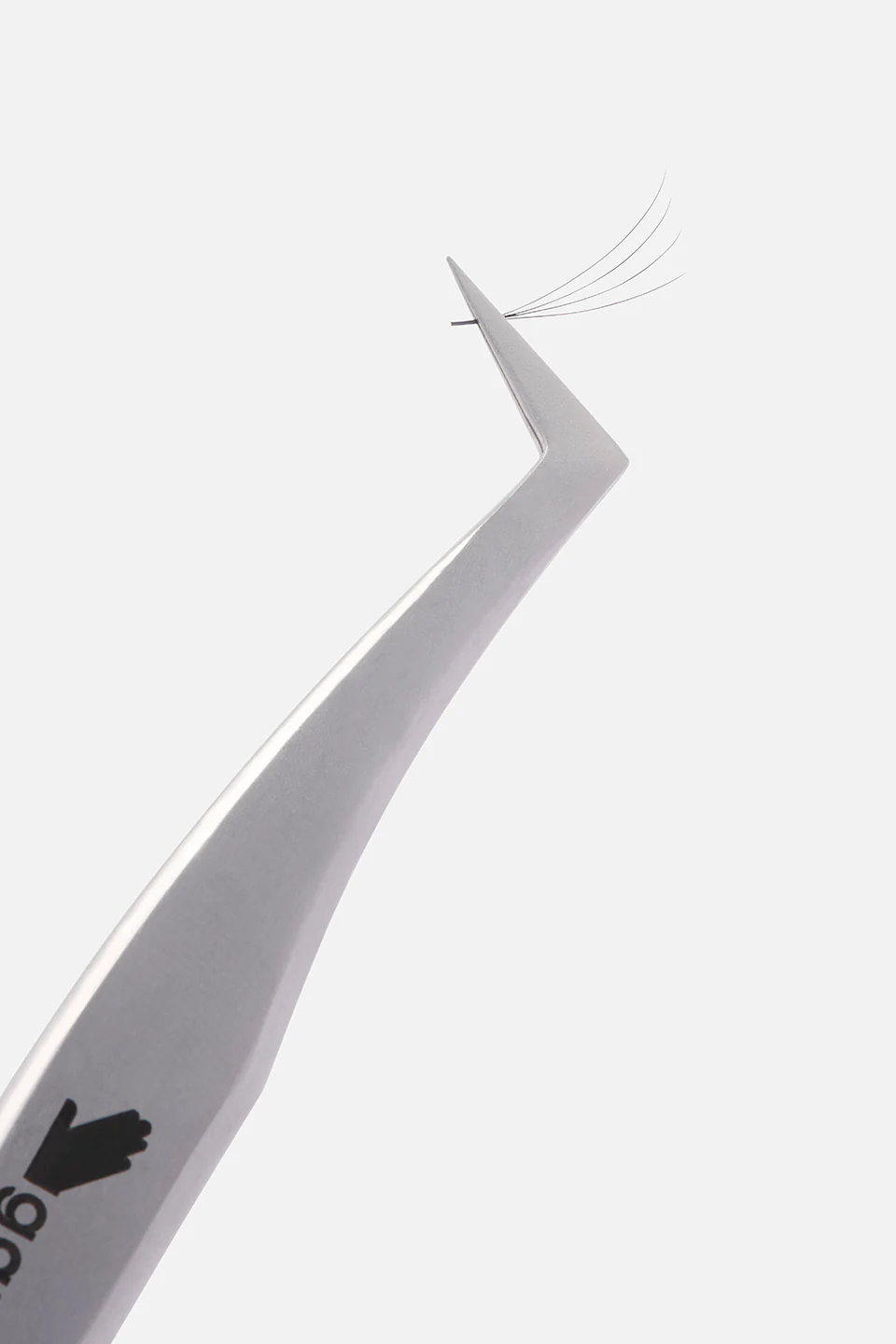 Pinzetta per extension ciglia punta angolare - Image 3
